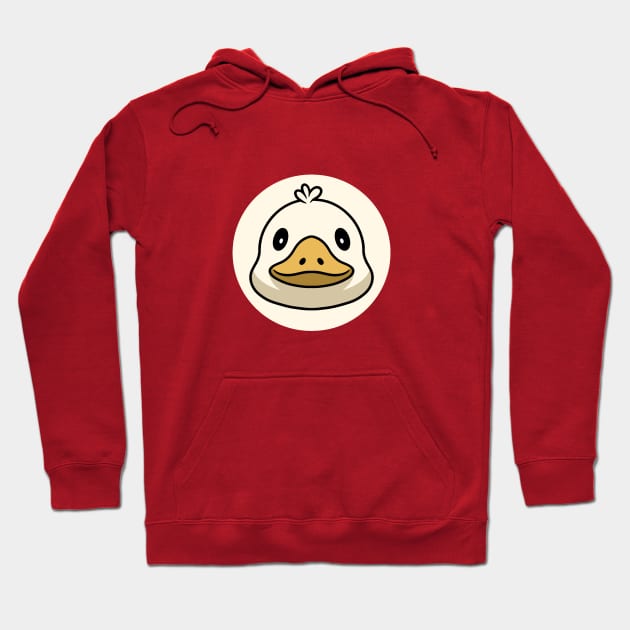 Cute Duck Hoodie by Cubbone